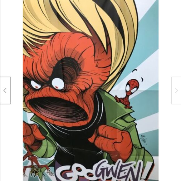 GWENSTERS MONSTERS UNLEASHED GooGwen Gwenpool Comic Book Store Color Poster - Picture 3 of 3